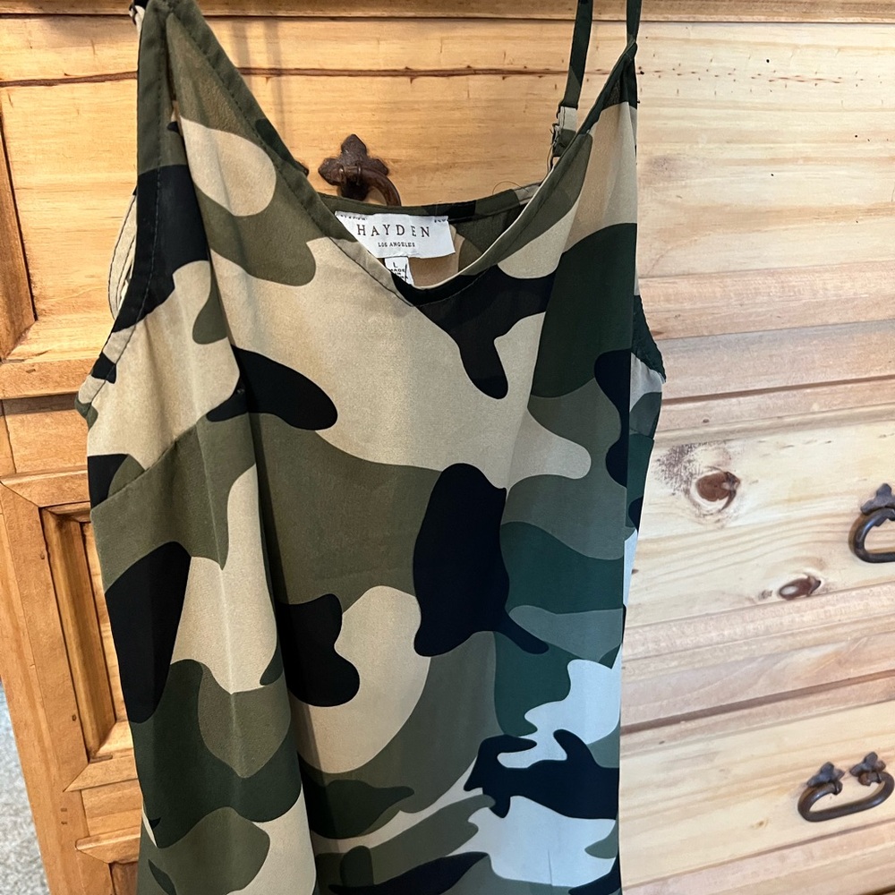 Camouflage Tank Top